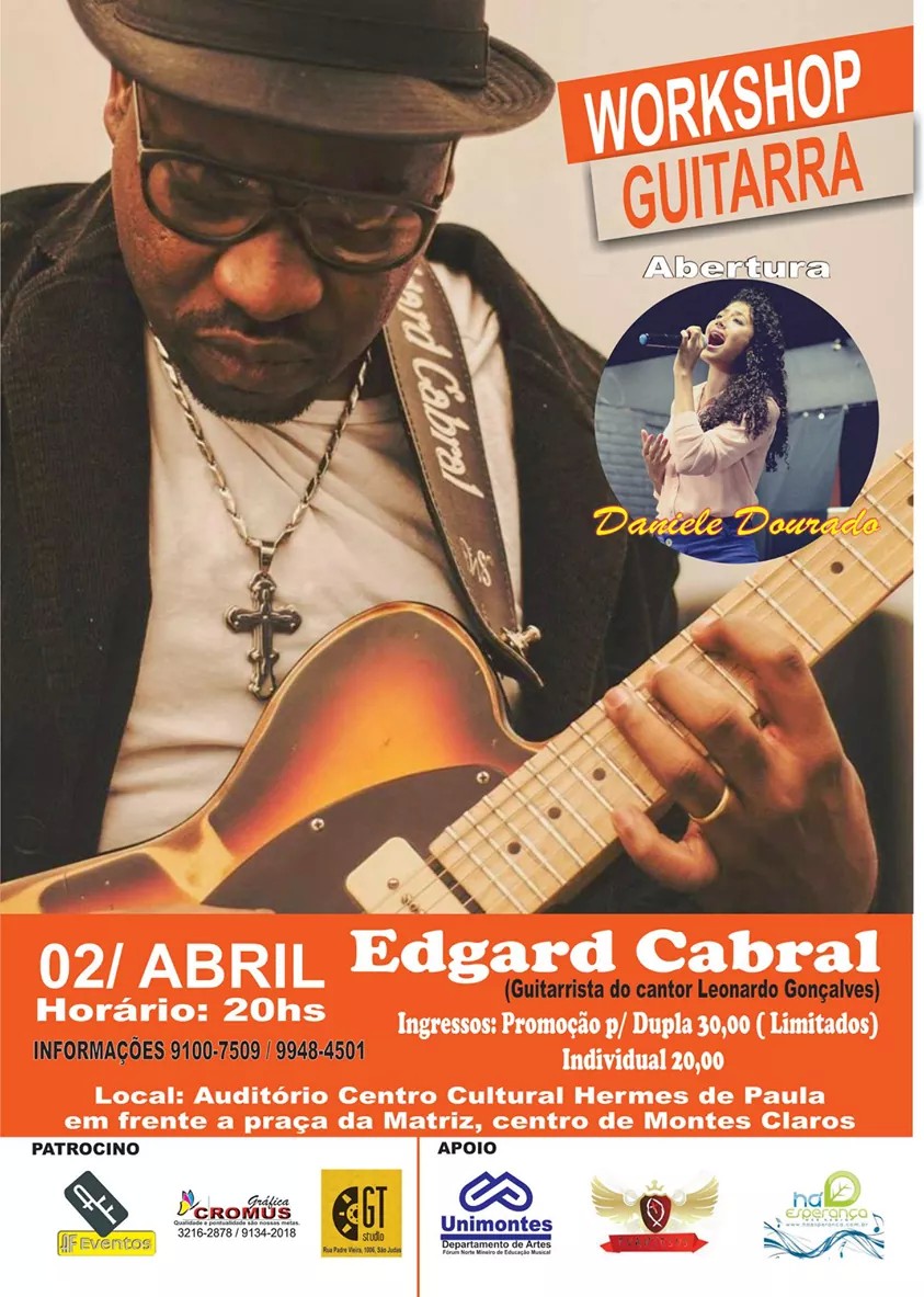 Edgard Cabral – Workshop em Montes Claros / MG